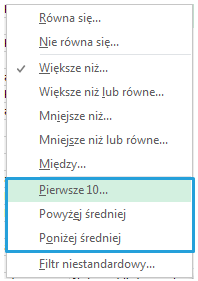 Mapa Polski Excel - Jak dynamicznie filtrować punkty na mapie 8