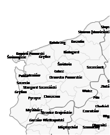 Mapa Polski Excel - Jak pokazać na mapie nazwy obszarów administracyjnych (powiaty, gminy) 5