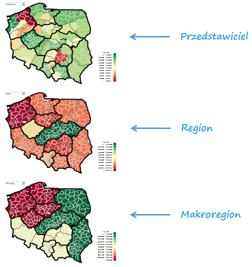 Mapa Polski Excel - Jak zbudować hierarchiczny podział geograficzny 11