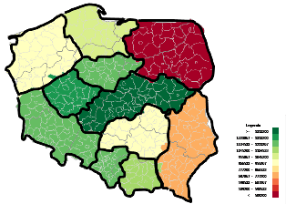 Mapa Polski Excel – Jak zwizualizować dane na mapie z zastosowaniem podziału geograficznego 11