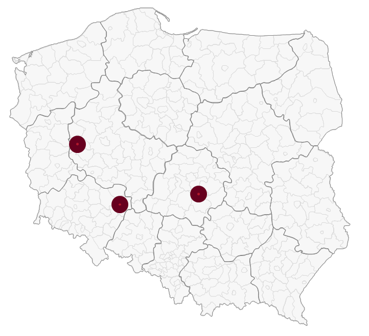 Mapa Polski Excel - Jak narysować zasięg na wykresie bąbelkowym 6