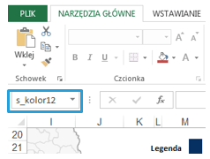 Mapa Polski Excel - Jak zwiększyć liczbę przedziałów kartogramu 3.